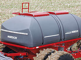 Capacity of 12 000 litre with a 50 : 50 split hoppers